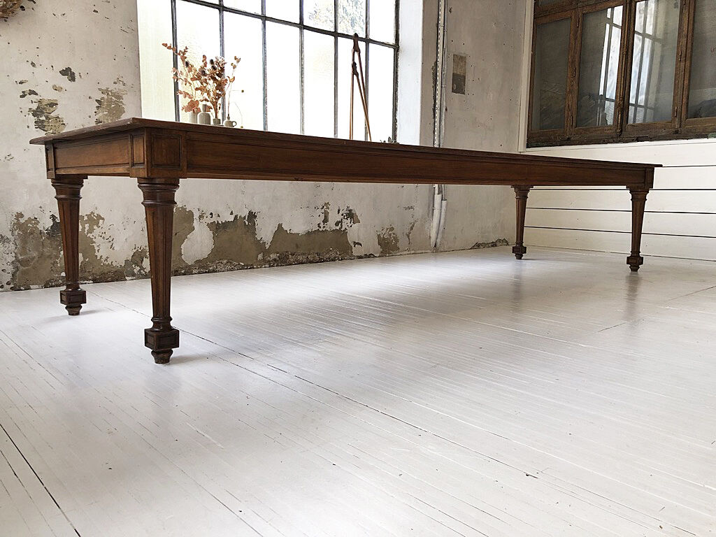 4m XXL oak farm table