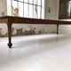 Table de ferme métier 4m chêne XXL