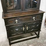 Napoleon III style two-part sideboard