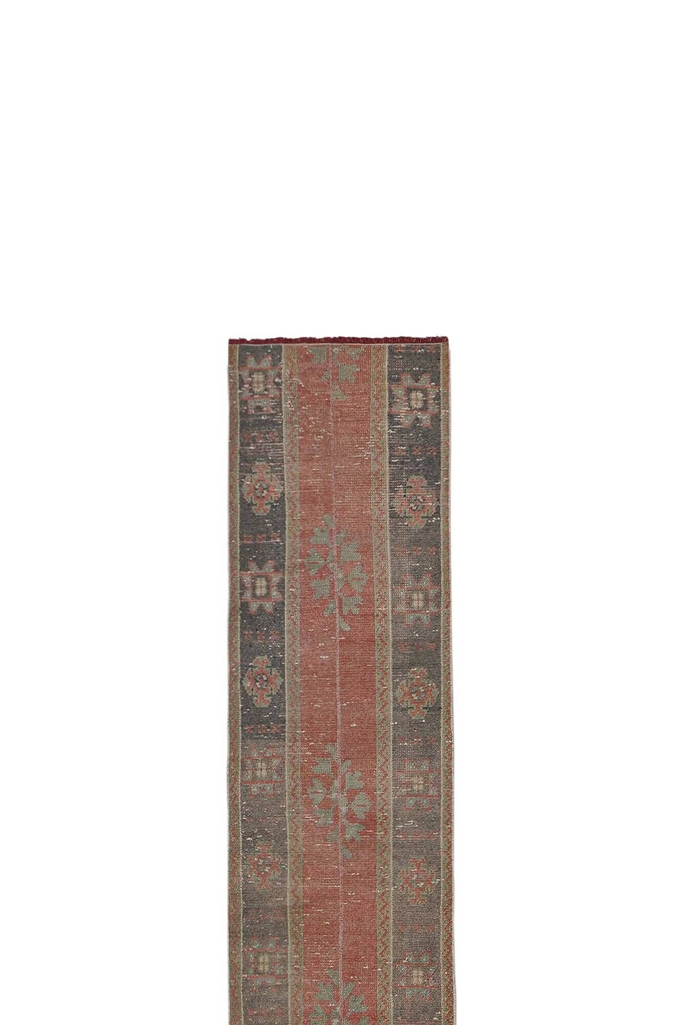 Vintage Turkish hallway rug 61x313 cm