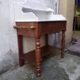 Marble toilet table