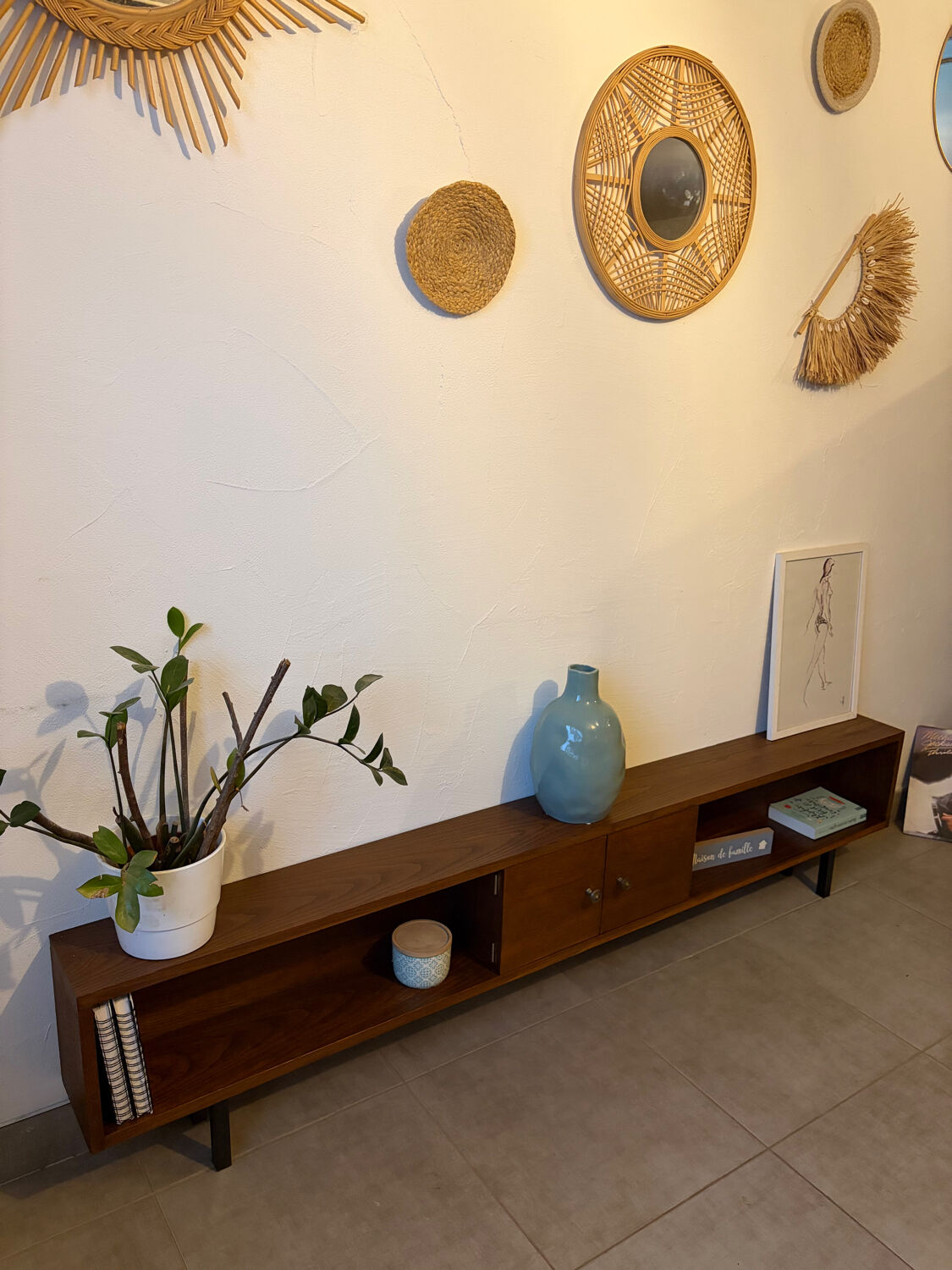 Enfilade basse vintage ( peu profonde )