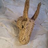 Wicker donkey head