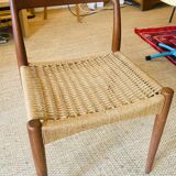 3 vintage Danish chairs