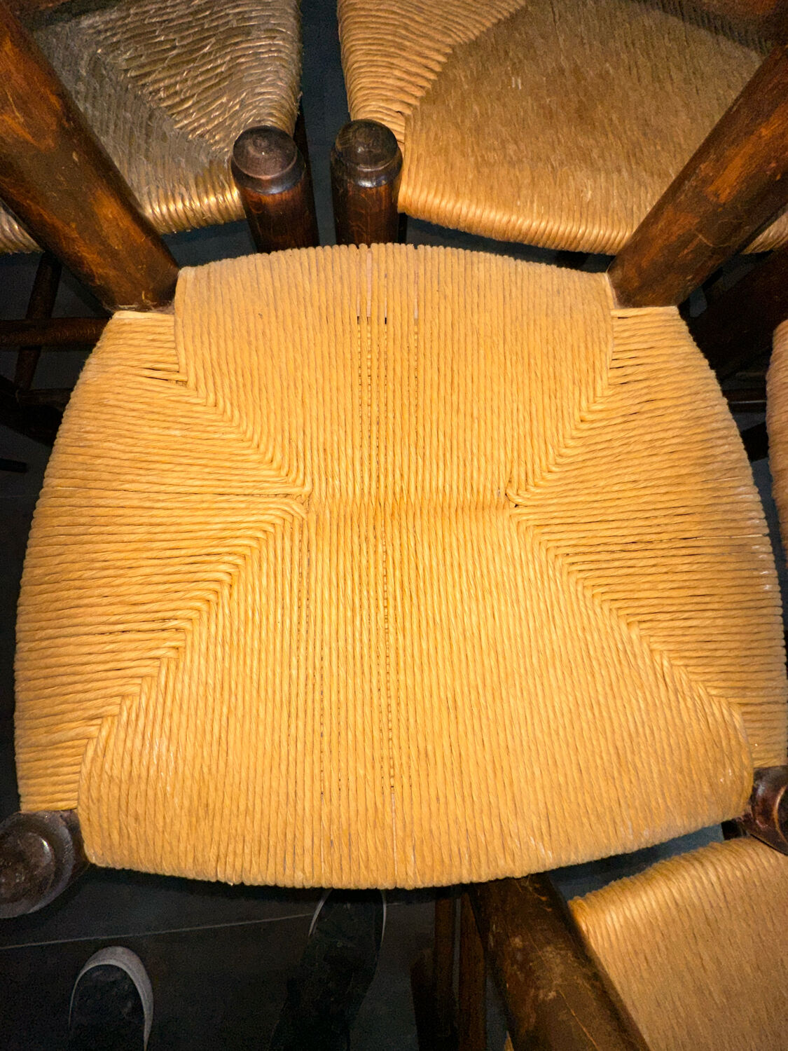 6 chairs by designer Georges Robert - 1950