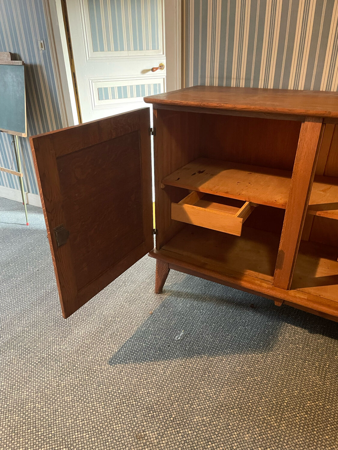 Sideboard vintage compass feet 50/60