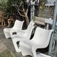 2 paires de fauteuils Silene de M.Borgnat