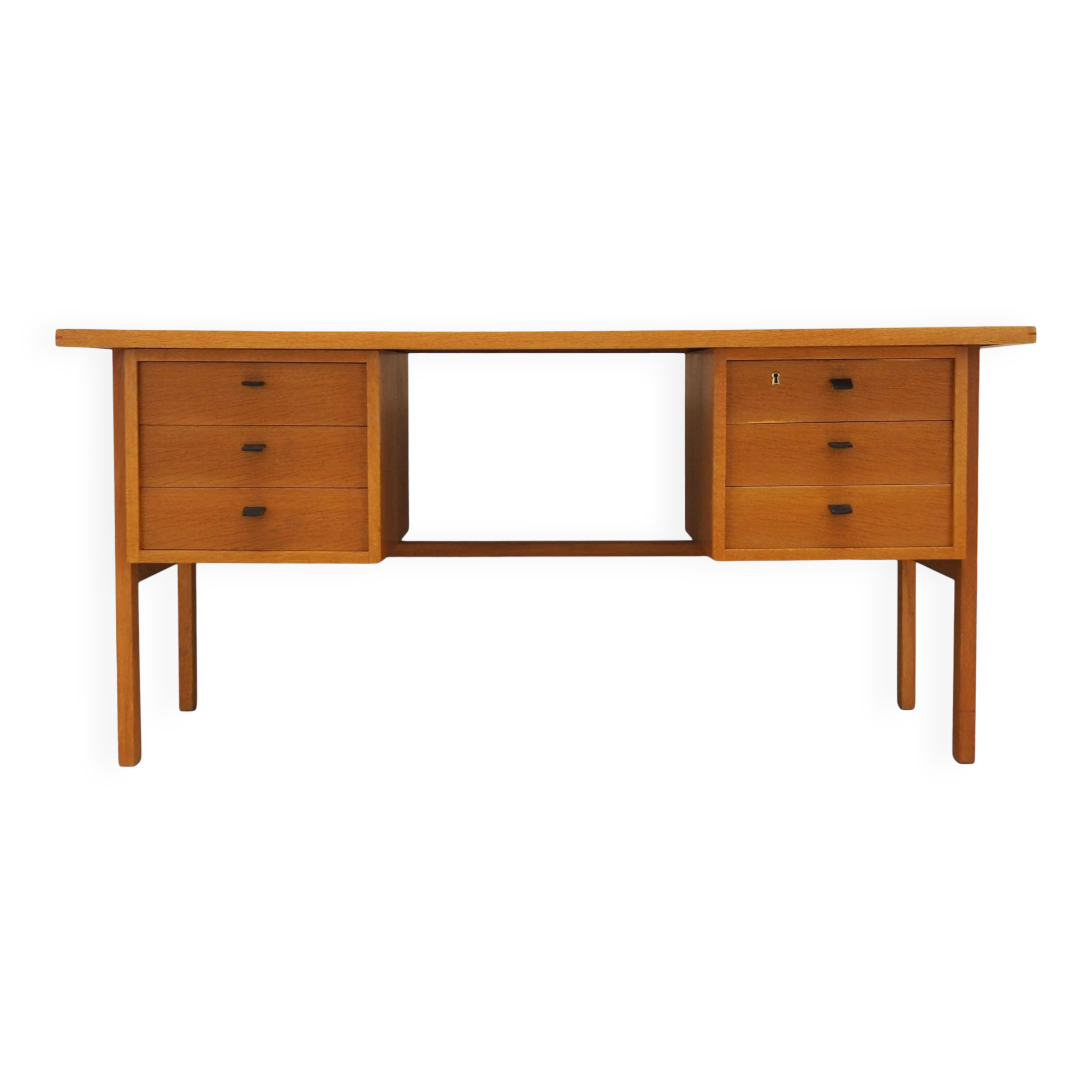 Ash desk, Danish design, 1960s, designer: Svend Age Madsen
