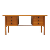 Bureau en frêne, design danois, années 1960, designer : Svend Age Madsen