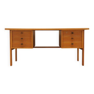 Ash desk, Danish design, 1960s, designer: Svend Age Madsen