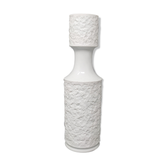 Vase blanc en porcelaine de Bavière. Fabriqué en Allemagne