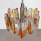Murano glass chandelier by Carlo Nason for AV Mazzega, Italy 1970