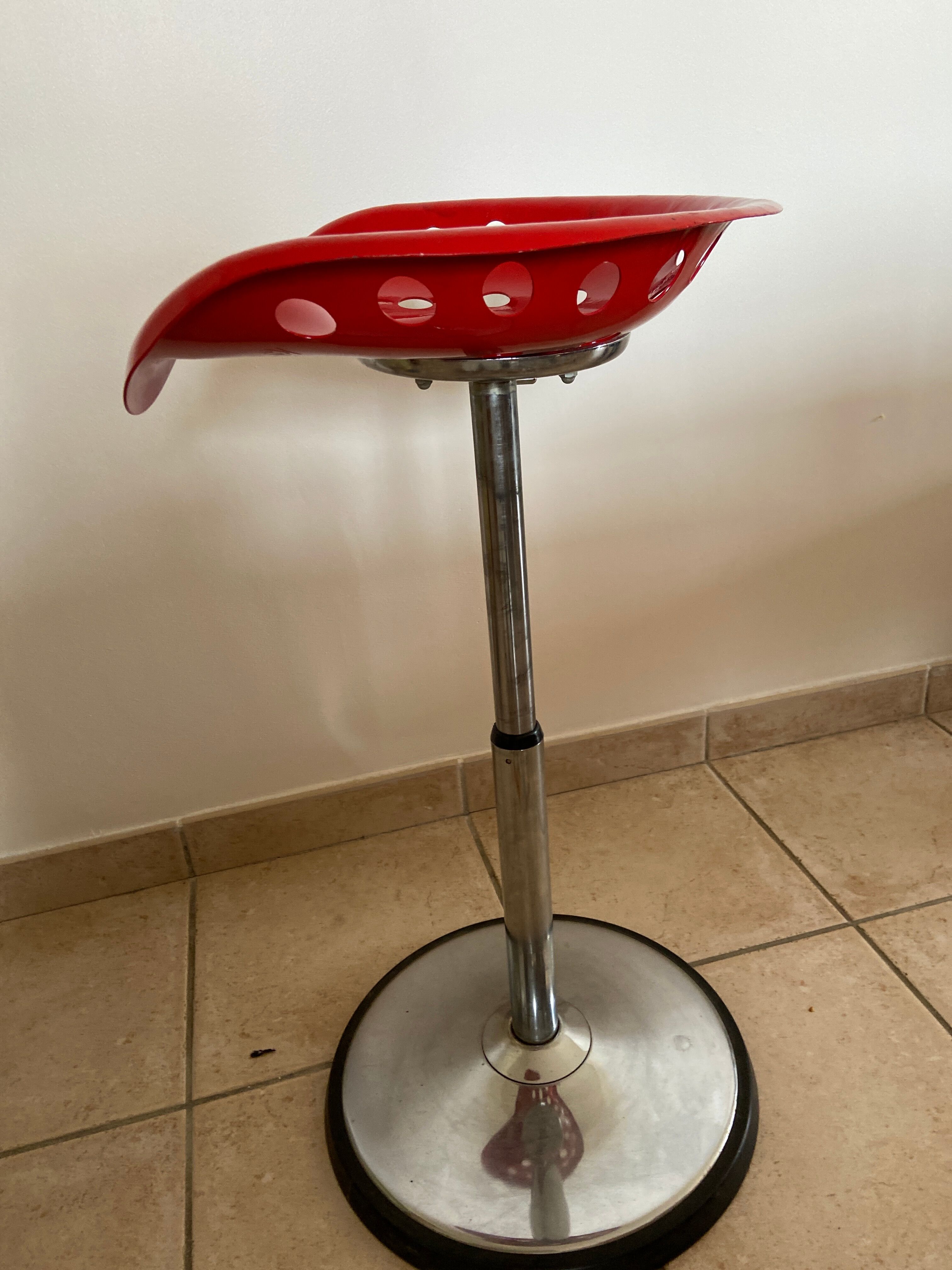 Adjustable stool by Etienne Fermigier for Mirima, 1970s