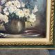 Gaston Noelanders, "Nature morte avec roses blanches."