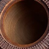 Carved wooden bonbonnière