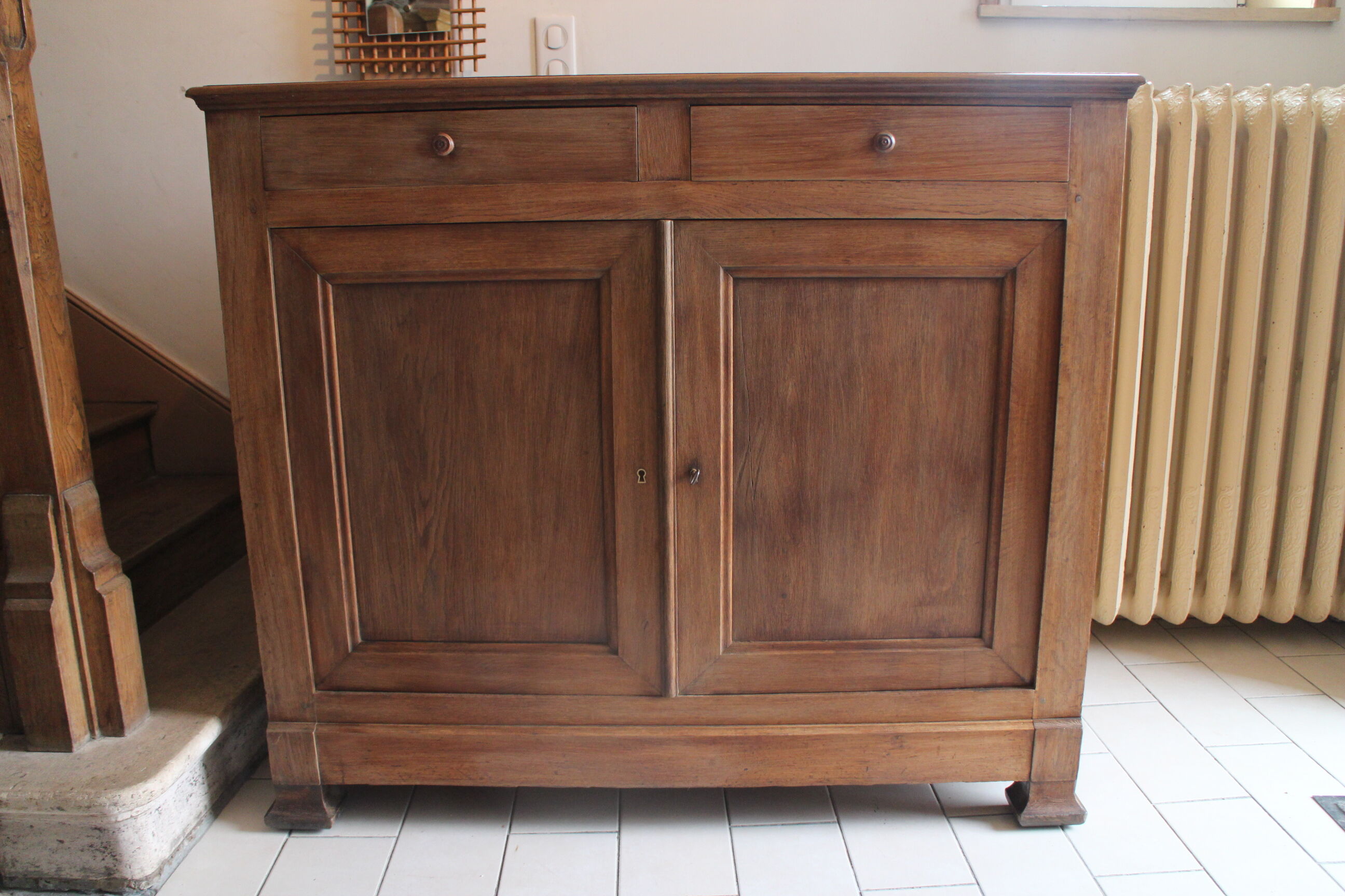 Louis philippe oak sideboard