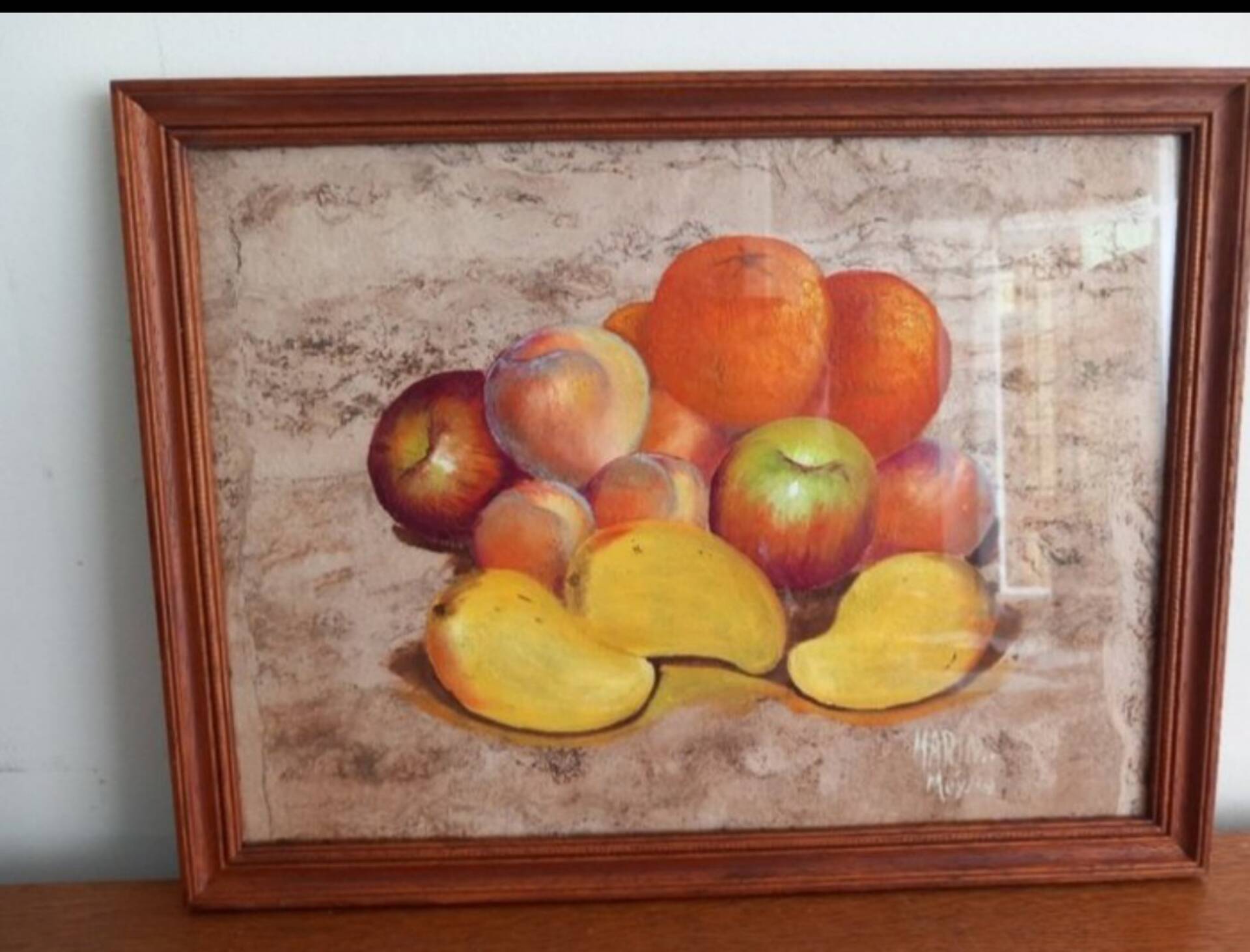 Triptyque nature morte sur papier Amate Marin Mexico