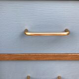 Oak vintage secretary revamped