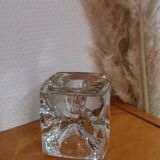 Bohemian crystal candle holder Rudolf Jurnikl for Rudolfova 60'S