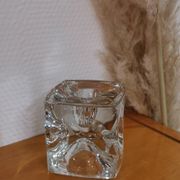 Bohemian crystal candle holder Rudolf Jurnikl for Rudolfova 60'S