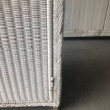 Armoire / table de chevet Lloyd Loom