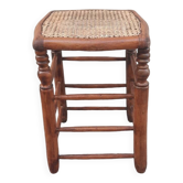 Tabouret cannage