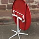 1960 vintage metal metal iron table garden