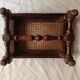 SMALL WOODEN BENCH / CANE