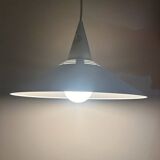 space age suspension in white metal