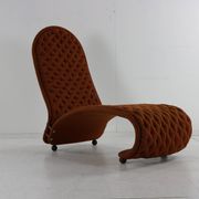 Chaise longue très spéciale de Verner Panton pour Fritz Hansen