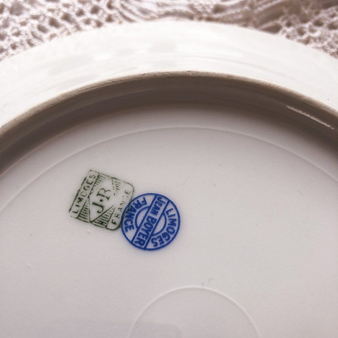 Limoges porcelain trio