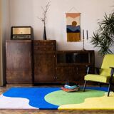 Tufted rug in wool Baywatch Handmade 140 x 210 cm