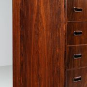 Large Scandinavian chest of drawers in rosewood Denmark 1960