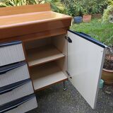 two low cabinets by Salvarani from the 1970s