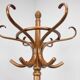 Vintage Curved Wooden Coat Stand VALET, Czechoslovakia, 1970s–1980s
