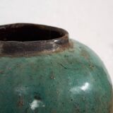 Ancient emerald green vase (c.1820) #13