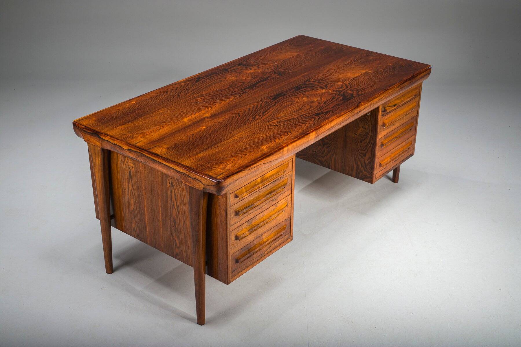 Danish modern executive desk by Ib Kofod Larsen for Faarup Møbelfabrik, 1960