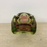 Mid century Murano glass bowl , 1970s