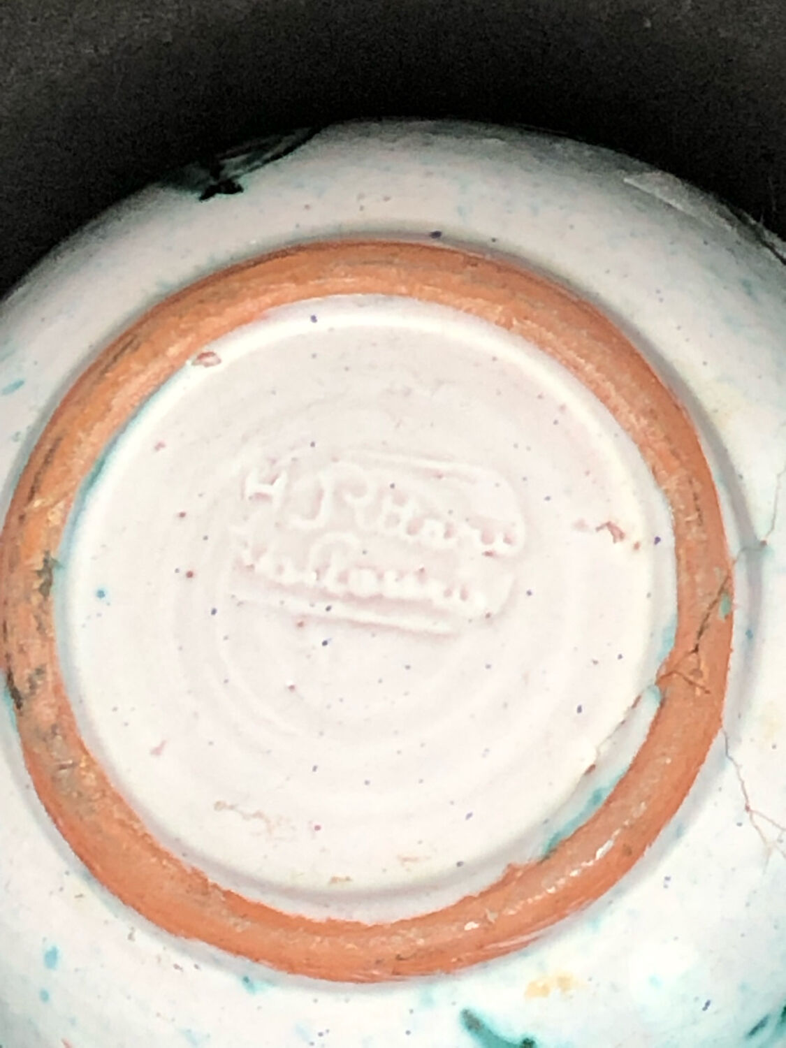 Ceramic bowl by Vallauris H. Pittari