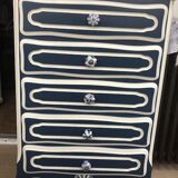 Commode bleue
