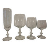 Glassware set for 6 people, 24 pieces