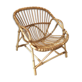 Rattan armchair