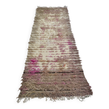 Tapis vintage en laine angora anatolienne sku 3076
