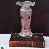 Vase Freiherr von Poschinger Iridescent glass with purple shades