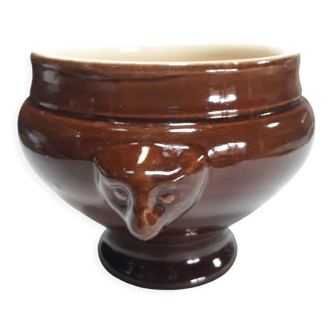 Vintage Bear Head Soup Bowl