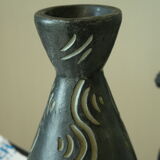 Ceramic vase GERUNDA SPAIN vintage brutalist