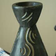 Ceramic vase GERUNDA SPAIN vintage brutalist