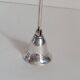 Silver metal candle snuffer