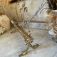 Italian bronze magazine rack