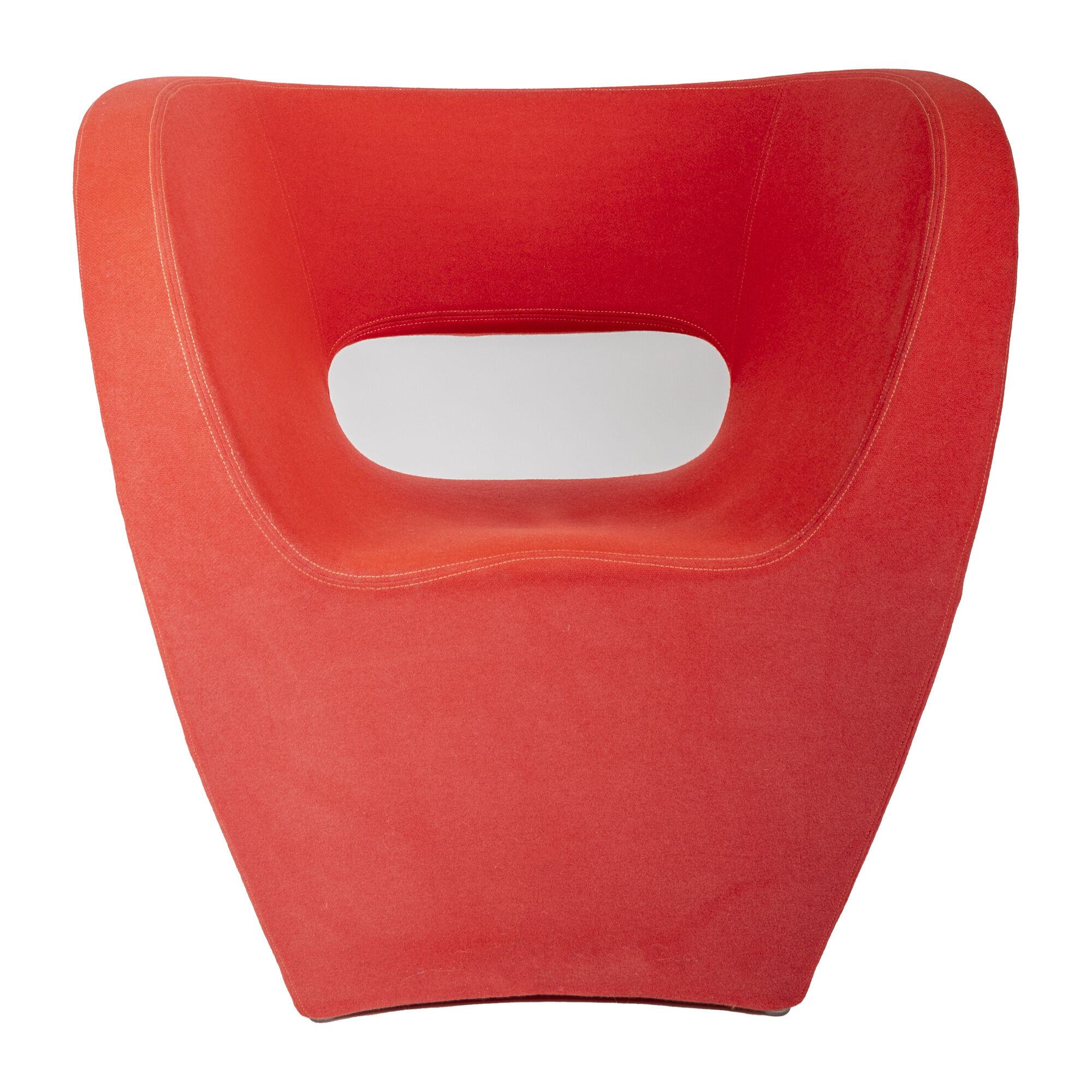 Red Little Albert Armchair by Ron Arad for Moroso